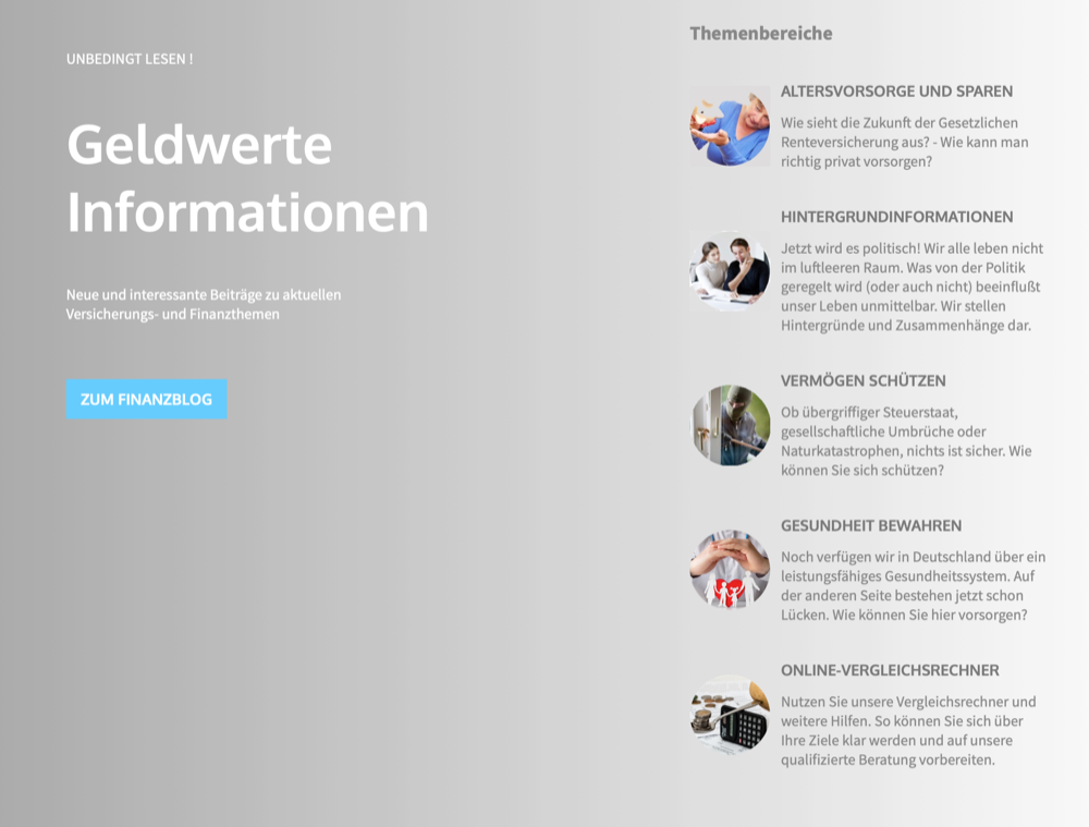 Mehr als Wohngebäudeversicherung